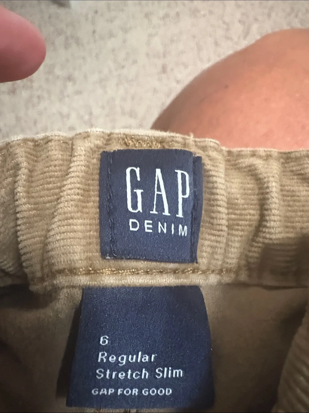 Kids' Brown Corduroy Pants